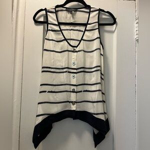 SILK Waverly Grey Hankerchief Tank